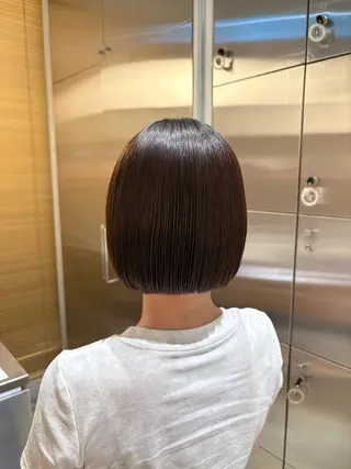 ショート organic＋live所属・樋口 花穂のヘアスタイル