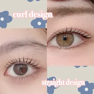 マツエク・マツパ 名古屋eyelist hoshinoのマツエク・マツパデザイン