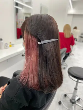 ロング カラー パーマ ヘアアレンジ メンズ ダブルカラー特化💖 韓国ヘア💖りくのヘアスタイル