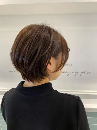 ショート 髪質改善レイヤー/ ボブたんの翔太のヘアスタイル