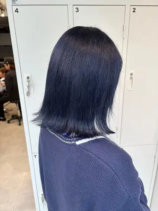 ミディアム カラー ハイライト/ショート /ボブ/RYOHEIのヘアスタイル