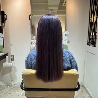 ロング カラー Battery 塚本所属・レイナ/ Battery 塚本のヘアスタイル