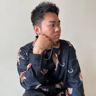 ショート メンズ 茅ヶ崎パーマ特化/ スパイラル/ハルキのヘアスタイル