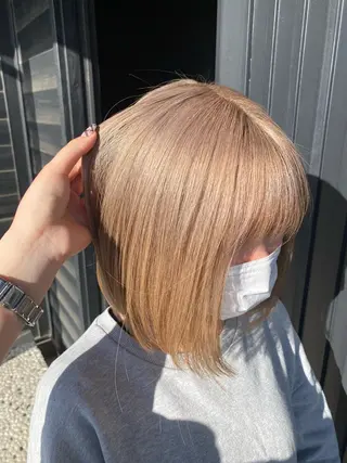 カラー BIANCA伊勢崎 mayaのヘアスタイル