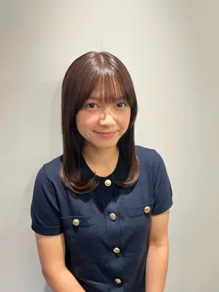 セミロング こじま しょういちのヘアスタイル