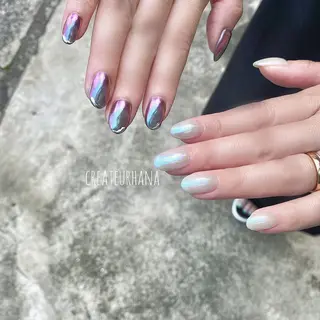 ネイル クレアトゥール華 都賀店所属・三橋 結菜のネイルデザイン