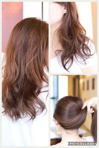 ロング カラー アドミラルYoshi oのヘアスタイル