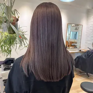 ロング カラー 艶カラー×似合わせ カットshihomiのヘアスタイル