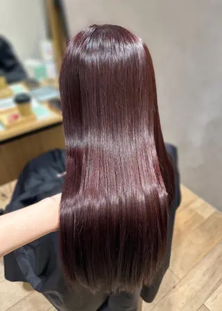 ロング 美容室ACTOR所属・うる艶ストレート 🌻かなみのヘアスタイル