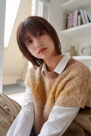 ミディアム カラー green ueno所属・ウチダ 🦖メンズカットのヘアスタイル