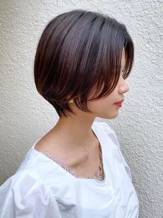 ショート カラー コバヤシ タイジュのヘアスタイル