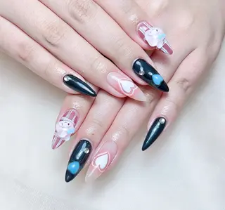 ネイル M🌷nail 長さだし専門店のネイルデザイン