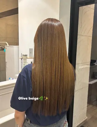 カラー 島崎 夏希のヘアスタイル