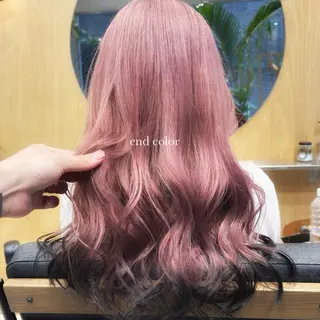 ロング カラー 🌈艶ハイトーン🌈 心を込めます🤝涼介のヘアスタイル