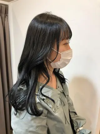 カラー 大迫 江梨のヘアスタイル