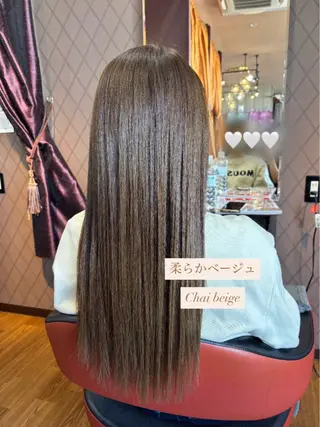 カラー HAIR&MAKE GLOSSY所属・飛彈 優風のヘアスタイル