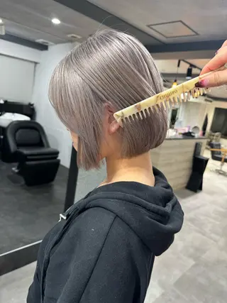 ショート カラー ダブルカラー🩰 CHIHIRO👒のヘアスタイル