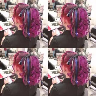 セミロング ヘアアレンジ 🌷MAYU 🌷のヘアスタイル