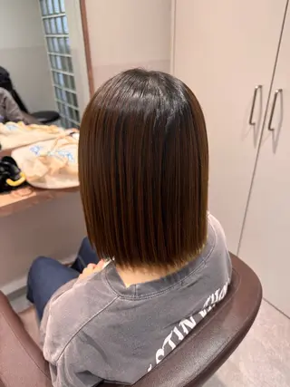 ミディアム SALOWIN 大宮 crest所属・.ｒｅｏ 大宮のヘアケア屋さんのヘアスタイル