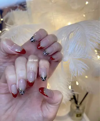 セミロング ネイル 長さ出し専門 nynaのネイルデザイン