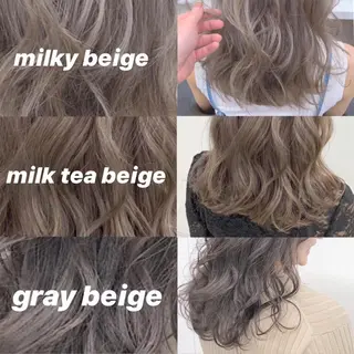 ロング カラー ⛄️冬の透明感 カラー⛄️大西のヘアスタイル