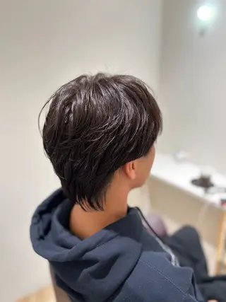 ショート パーマ メンズ LOUIMADNA栄所属・新規指名比率No.1 メンズパーマ/二村のヘアスタイル