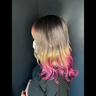 ミディアム カラー TWIN【トゥイン】所属・👑似合わせレイヤー が好評👑佐久田のヘアスタイル