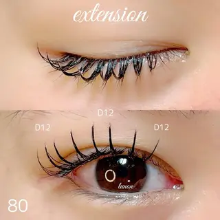 マツエク・マツパ Lunon にしむらのマツエク・マツパデザイン