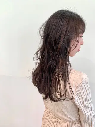 ロング カラー 🌟美髪縮毛矯正🌟 吉田冴一のヘアスタイル