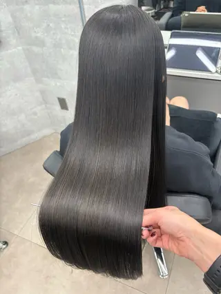 ロング カラー 髪質改善/韓国 ﾚｲﾔｰ/店長/原島のヘアスタイル