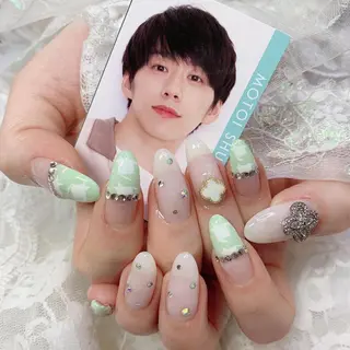 ネイル La neige* yuki 🥯🍑のネイルデザイン