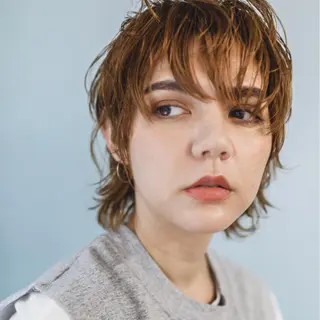 ショート カラー パーマ ヘアアレンジ メンズ キッズ ネイル マツエク・マツパ 横浜Bob美容師🤎 ERINAのヘアスタイル