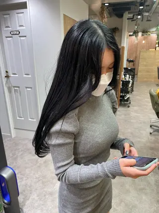 ロング カラー ブリーチ/ハイトーン 🌏💊RAINEのヘアスタイル