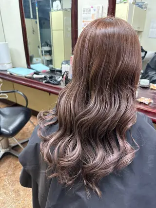 ロング カラー 後藤 弓佳のヘアスタイル