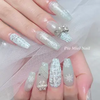 ネイル HANA 長さだしのネイルデザイン