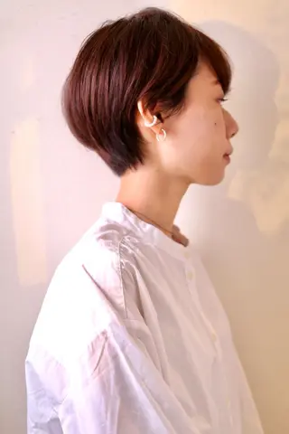 ショート さかい なつみのヘアスタイル