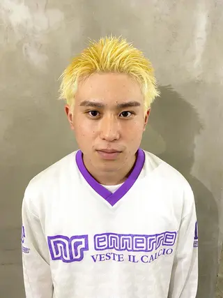 ショート カラー メンズ kai .のヘアスタイル