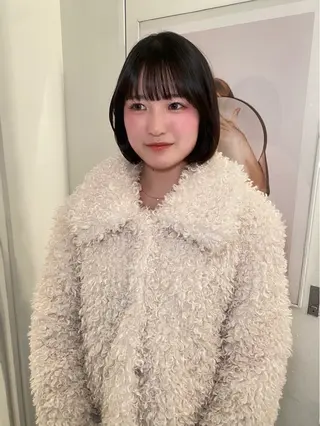 ショート riria/ボブ /ブラウンカラー🎀のヘアスタイル