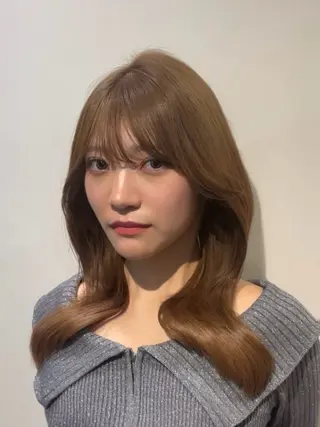 ロング カラー N°JILLVA 工藤 稜子のヘアスタイル
