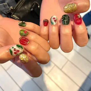 ネイル 新井 ひなののネイルデザイン