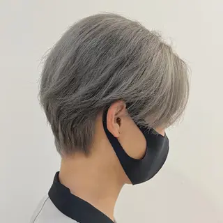 ミディアム カラー メンズ メンズ😎モテヘア ♠️しおり♠️のヘアスタイル