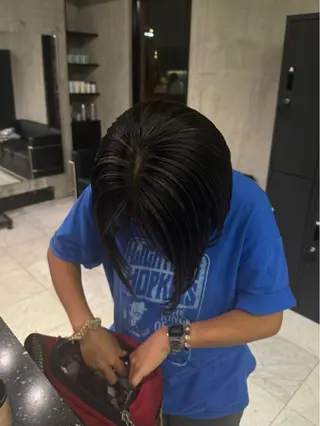 カラー ハイトーン/ ハイライト真柚🍨のヘアスタイル