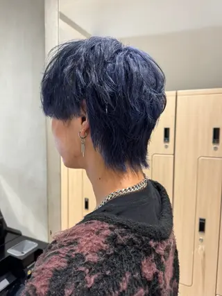 ショート カラー メンズ メンズカット/ ブリーチ/かほのヘアスタイル