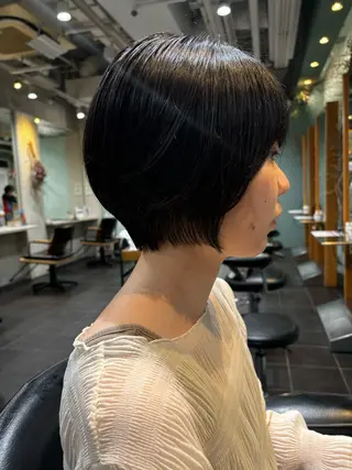 ショート オーガニックカラー/ 表参道/ルカのヘアスタイル