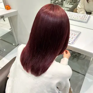 ミディアム カラー 髪質改善🩵/ YUMEのヘアスタイル