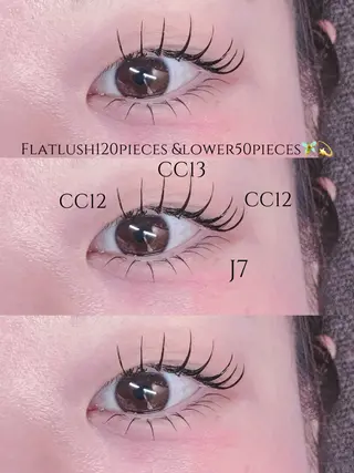 マツエク・マツパ 束感/エクステ 🍒Izumi👀のマツエク・マツパデザイン