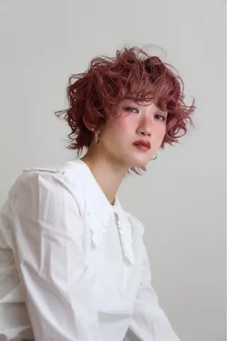 ショート カラー M.SLASH STREET MARKET smart salon所属・⭐️艶髪カラー メンズカット⭐️のヘアスタイル