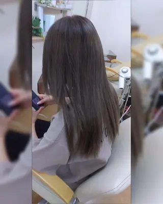 ロング カラー ヘア＆メイク ポトス所属・ヘア＆メイクポトス 倉内のマツエク・マツパデザイン