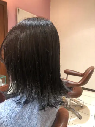 ミディアム カラー 大阪長居🌱野見山 卓也のヘアスタイル