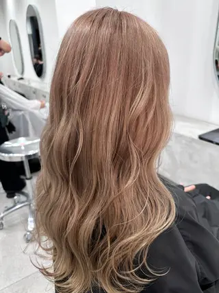 ロング カラー 徳丸 瞭のヘアスタイル